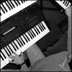 Una tastiera musicale